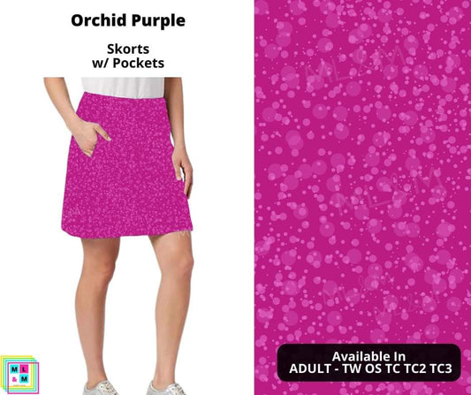 Orchid Purple Skort