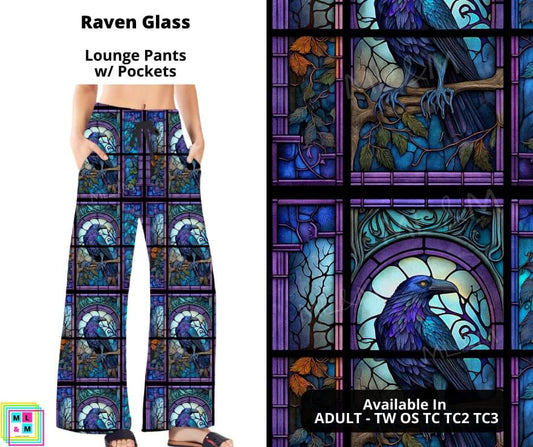 Raven Glass Full Length Lounge Pants