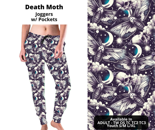 Preorder! Closes 11/27. ETA Feb. Death Moth Joggers