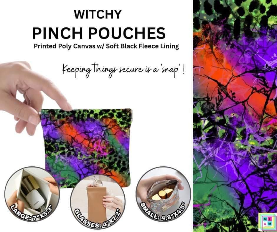 Witchy Pinch Pouches in 3 Sizes