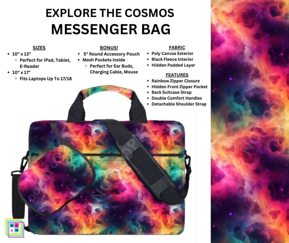 Explore the Cosmos Messenger Bag