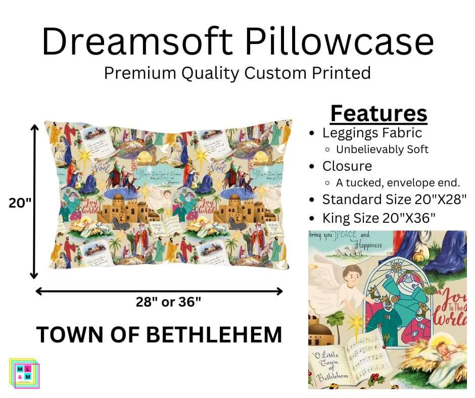 Town of Bethlehem Dreamsoft Pillowcase