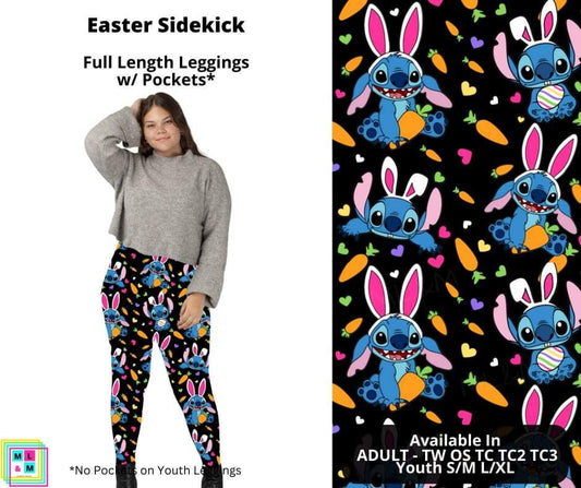 Easter Sidekick Full Length Leggings w/ Pockets