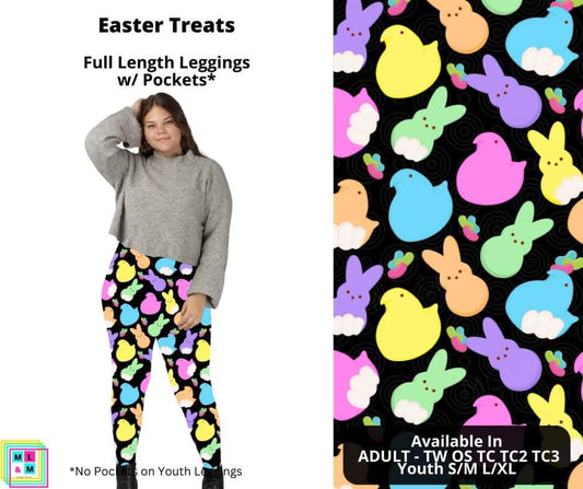 Easter Treats Full Length Leggings w/ Pockets