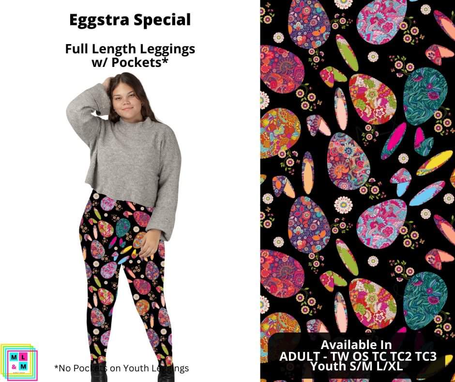 Eggstra Special Full Length Leggings w/ Pockets