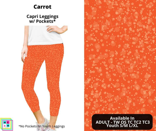 Carrot Capri Length w/ Pockets