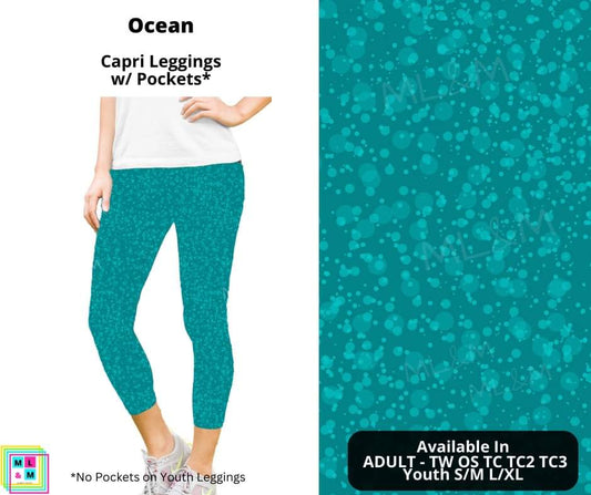 Ocean Capri Length w/ Pockets