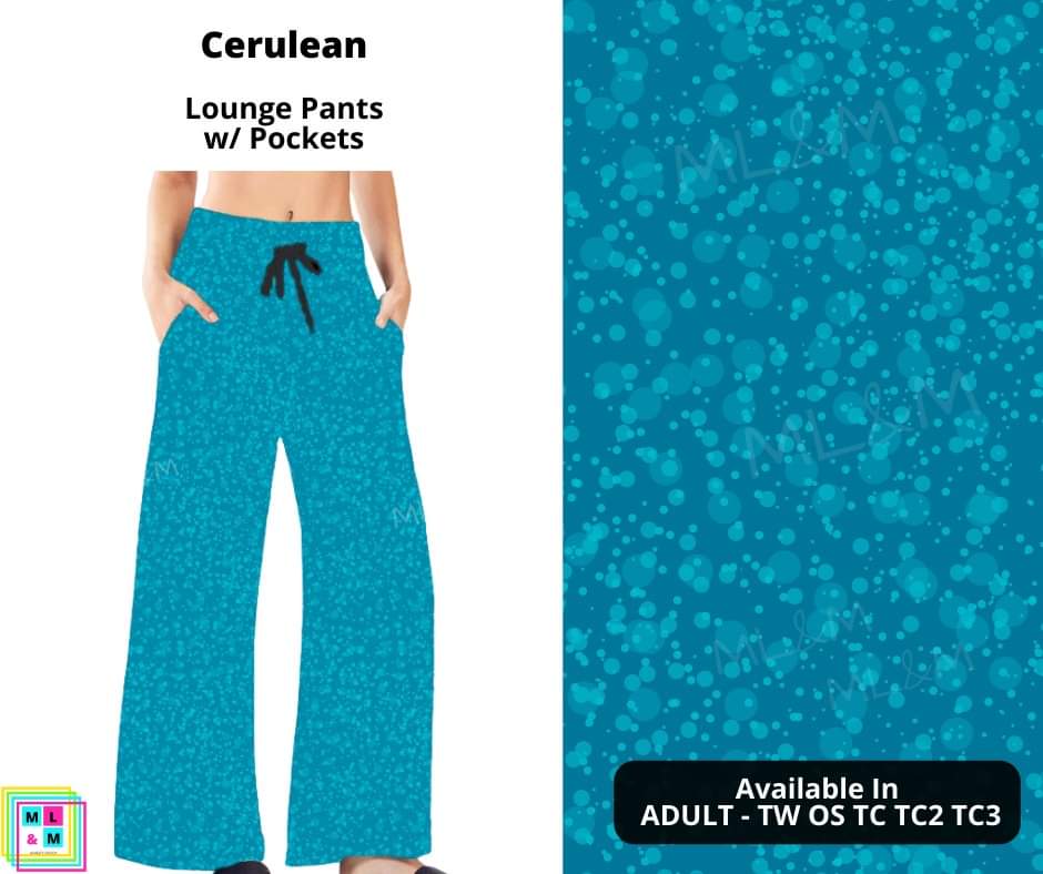 Cerulean Full Length Lounge Pants