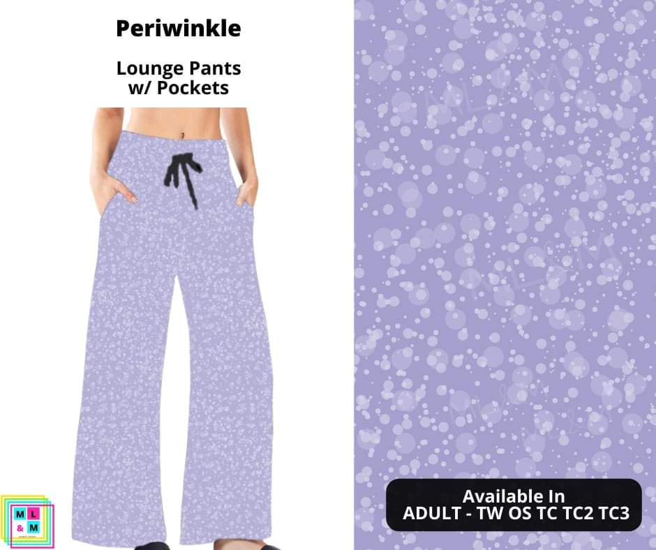 Periwinkle Full Length Lounge Pants