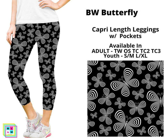 BW Butterfly Capri Length w/ Pockets