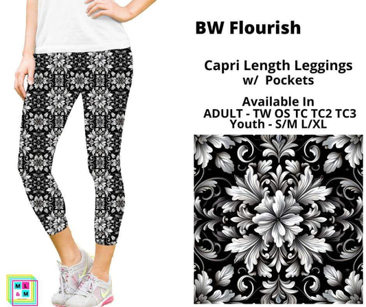 BW Flourish Capri Length w/ Pockets