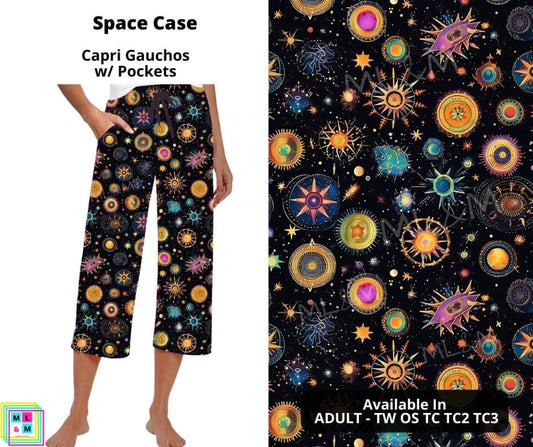 Space Case Capri Gauchos