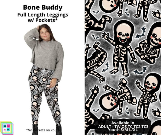 Bone Buddy Full Length Leggings w/ Pockets