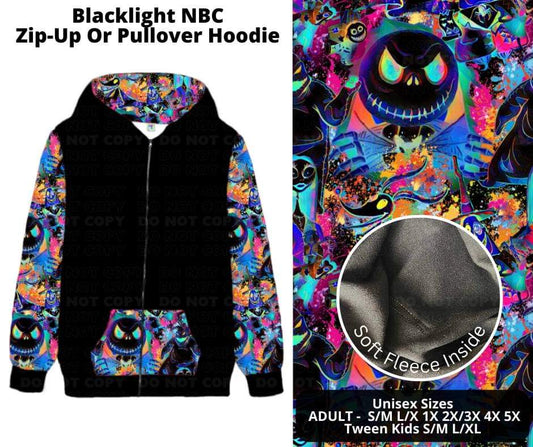 Blacklight NBC Zip-Up or Pullover Hoodie