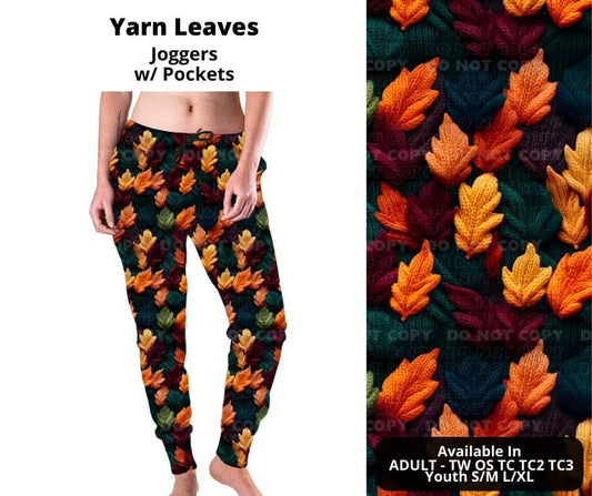 Yarn Leaves Joggers