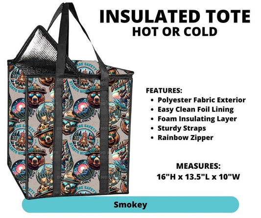 Smokey Insulated Tote