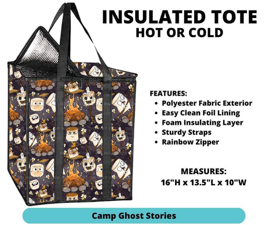 Camp Ghost Stories Insulated Tote