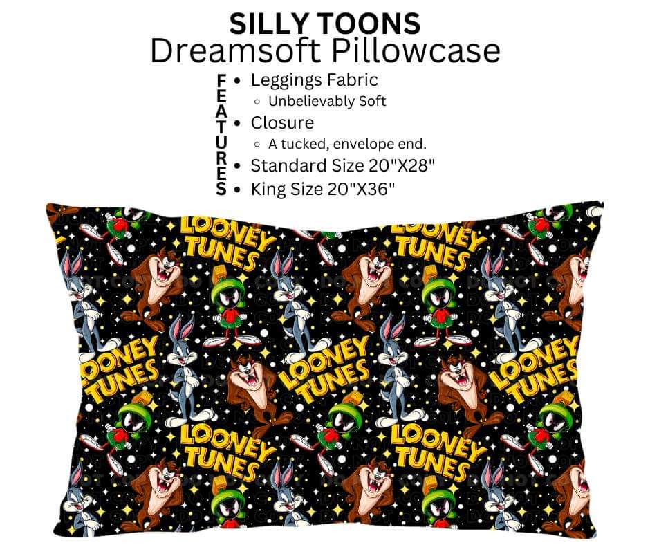 Silly Toons Dreamsoft Pillowcase