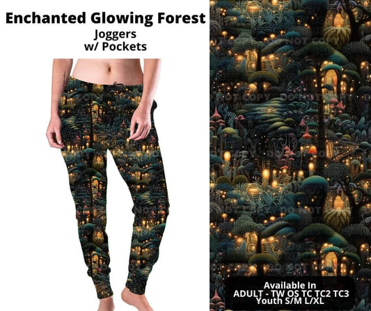 Preorder! Closes 10/23. ETA Dec. Enchanted Glowing Forest Joggers