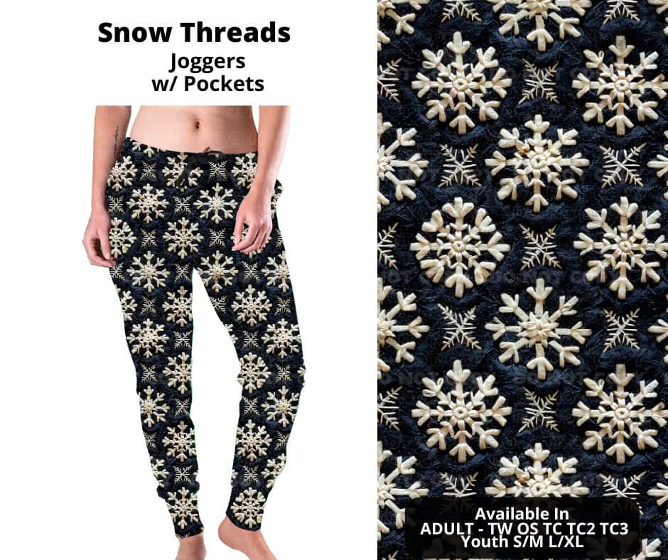 Preorder! Closes 10/23. ETA Dec. Snow Threads Joggers