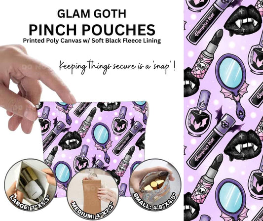 Glam Goth Pinch Pouches