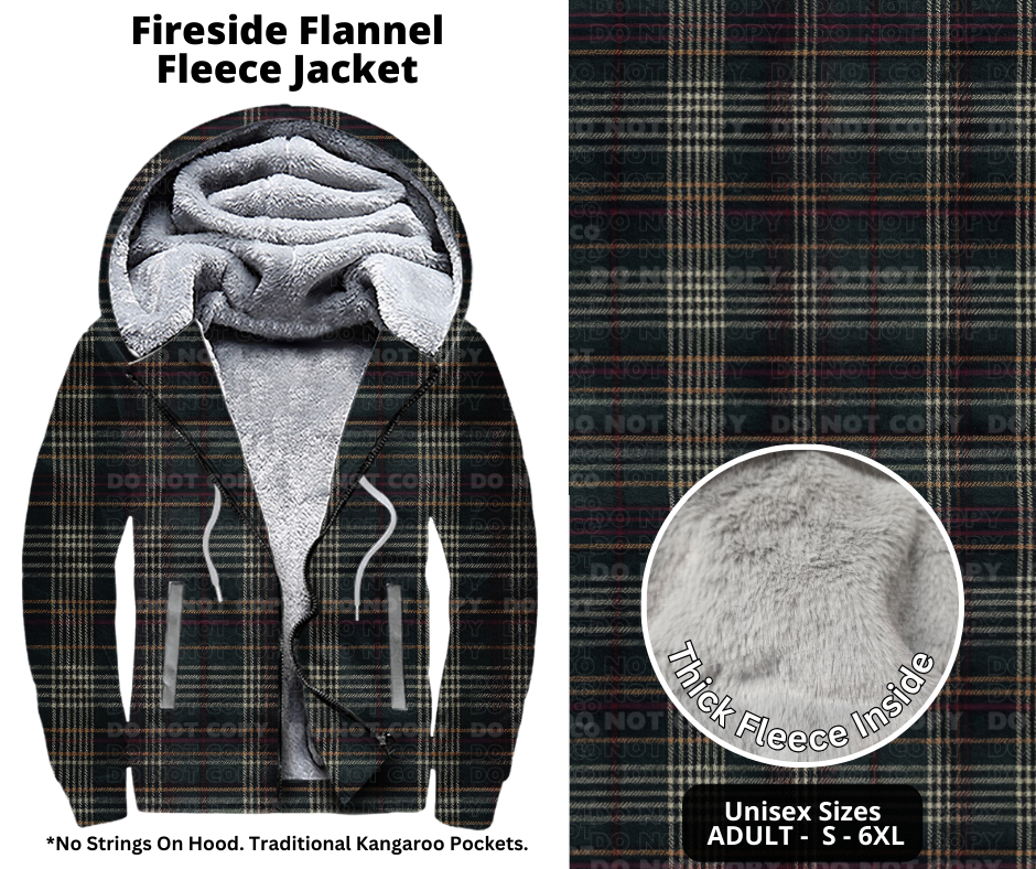 Preorder! Closes 10/21. ETA Jan. Fireside Flannel Jackets