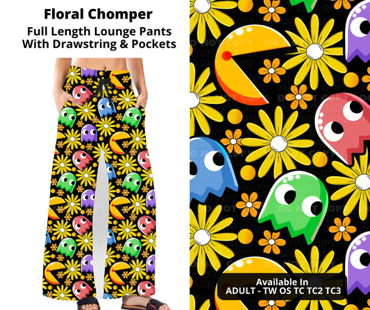 Preorder! Closes 11/21. ETA Jan. Floral Chomper Full Length Lounge Pants