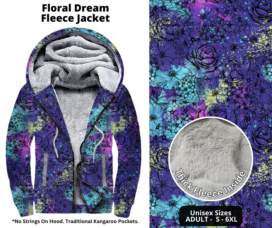 Preorder! Closes 10/21. ETA Jan. Floral Dream Jackets