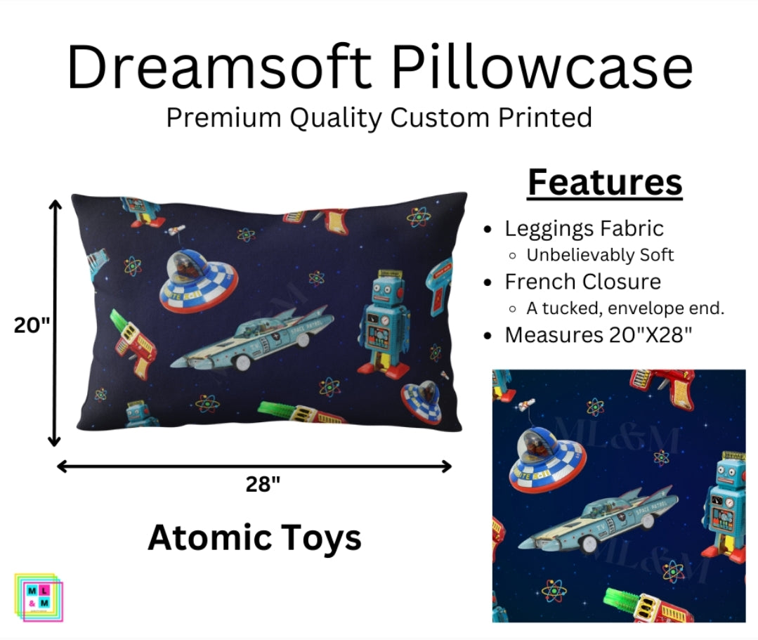 Atomic Toys Dreamsoft Pillowcase