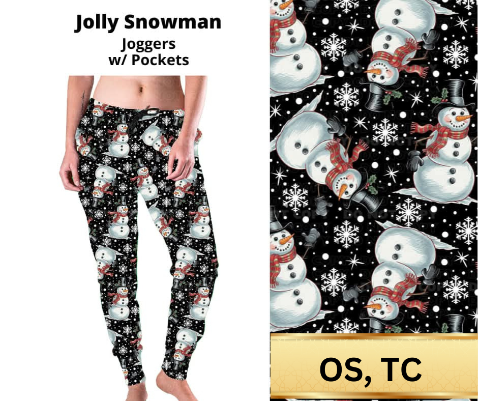 Jolly Snowman Joggers