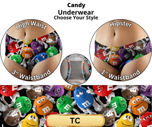 Candy Hipster Underwear