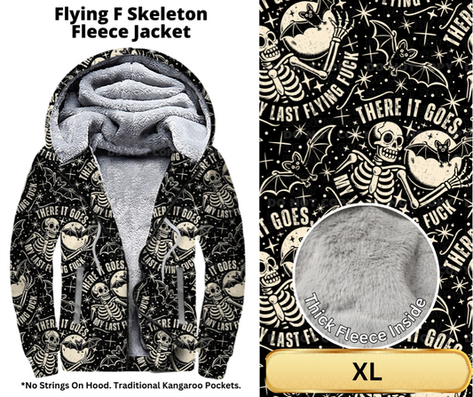 Flying F Skeleton Fleece Jackets