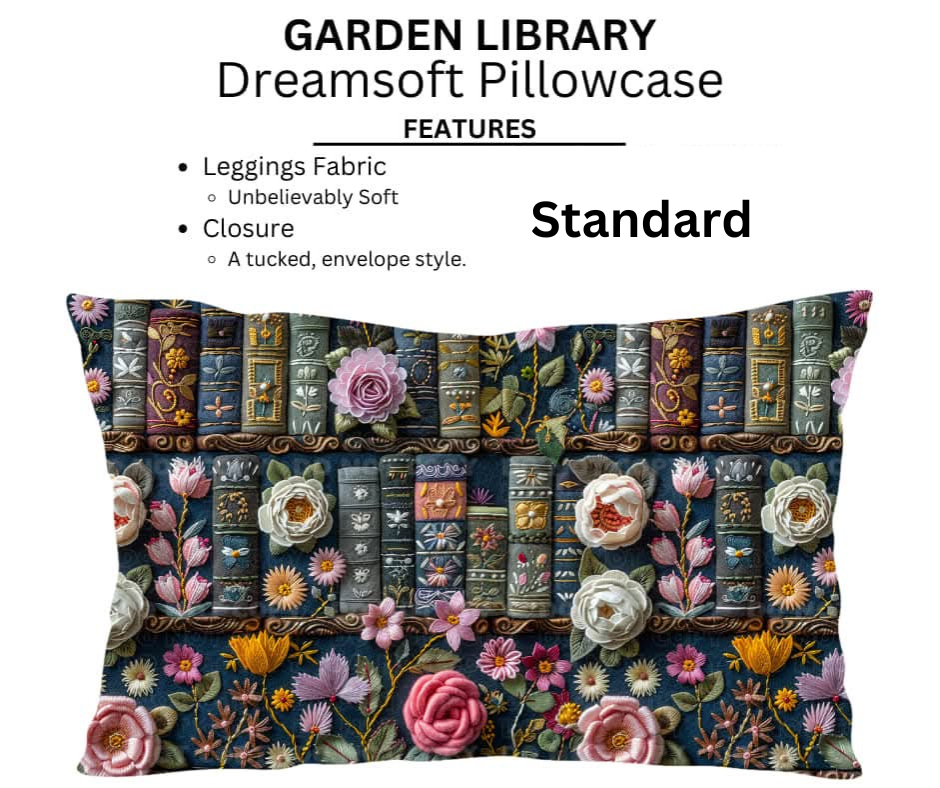 Garden Library Dreamsoft Pillowcases