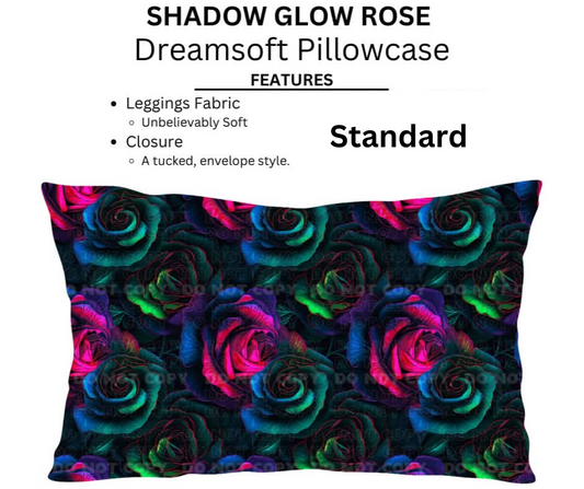 Shadow Glow Rose Dreamsoft Pillowcases