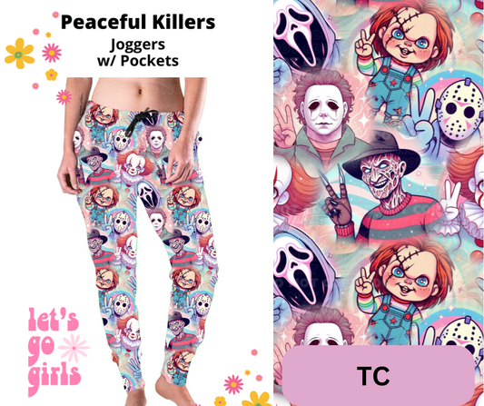 Preorder Extras! ETA March. Peaceful Killers Joggers