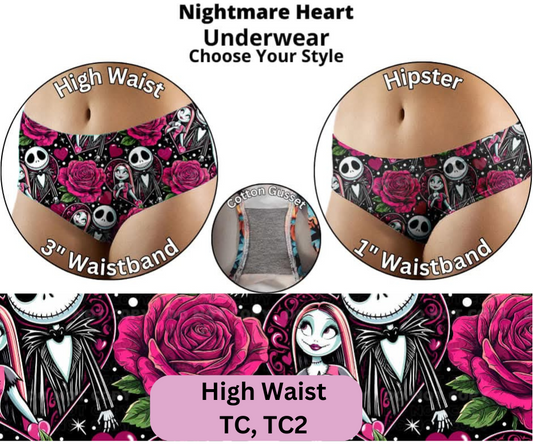 Nightmare Heart Underwear