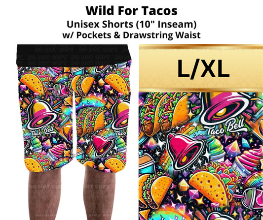 Wild For Tacos Unisex Shorts