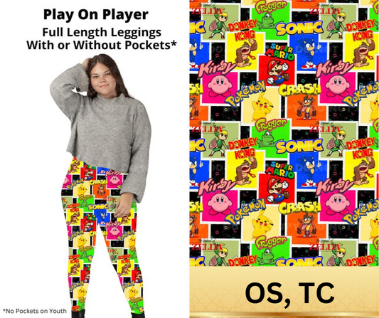 Play On Player Full Length Leggings w/ Pockets