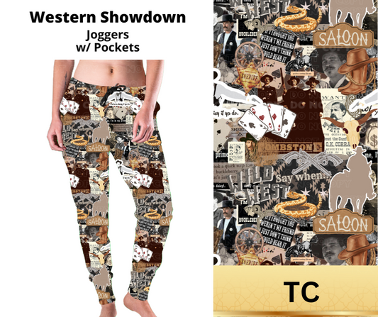 Western Showdown Joggers