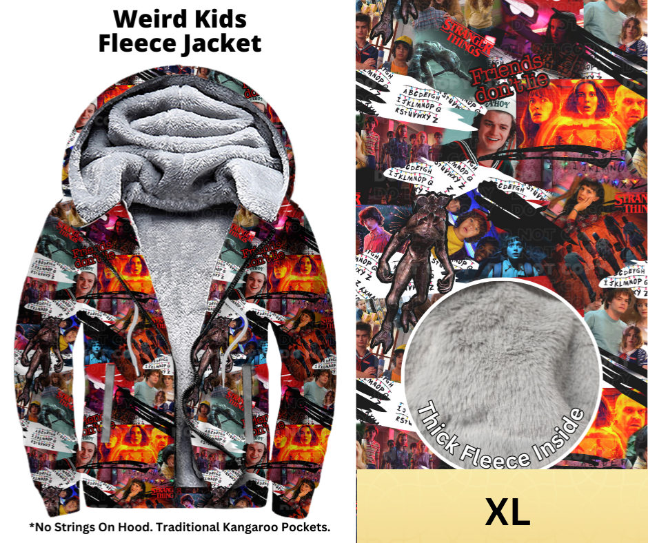 Weird Kids Fleece Jackets