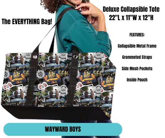 Wayward Boys Collapsible Tote