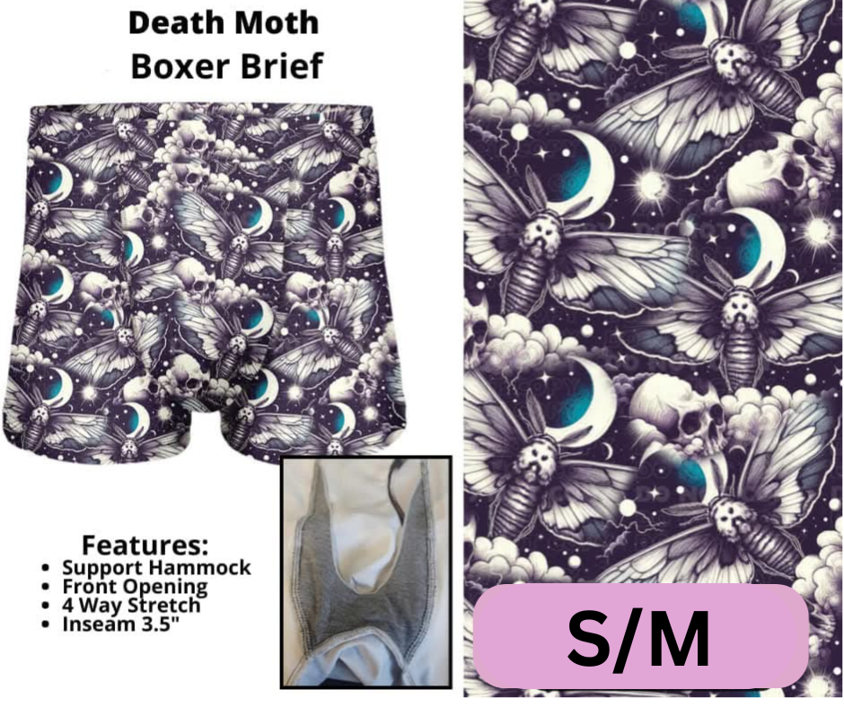 Death Moth Boxer Briefs