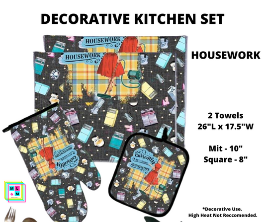 Housework - Decorative Kitchen Set