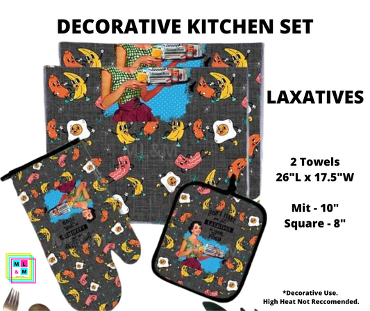 Laxative - Decorative Kitchen Set
