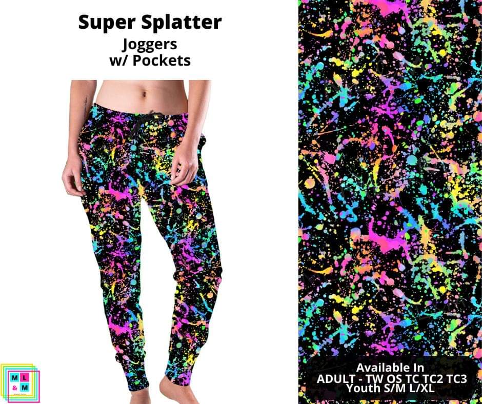 Super Splatter Joggers