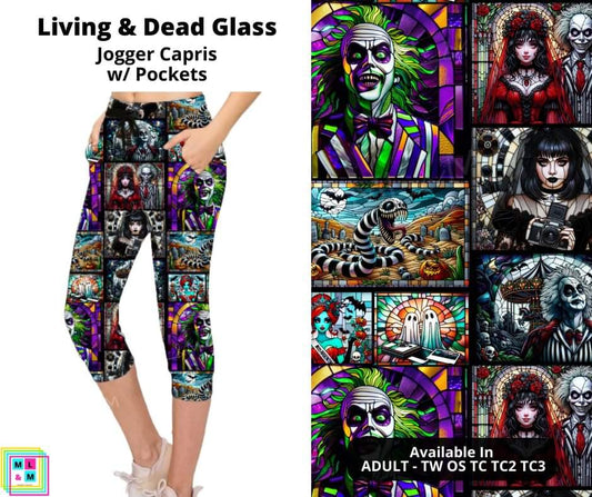 Living & Dead Glass Jogger Capri