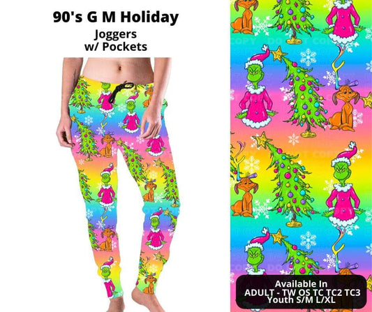 90's G M Holiday Joggers