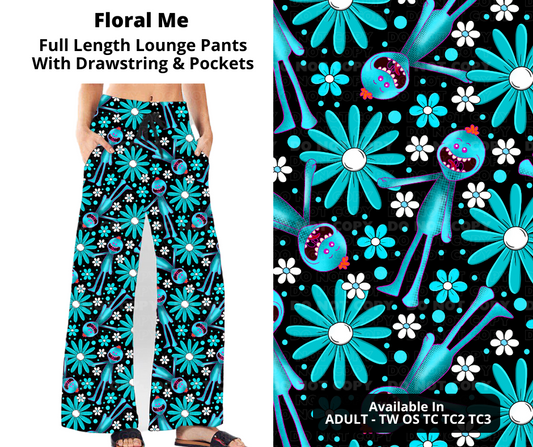 Preorder! Closes 11/21. ETA Jan. Floral Me Full Length Lounge Pants