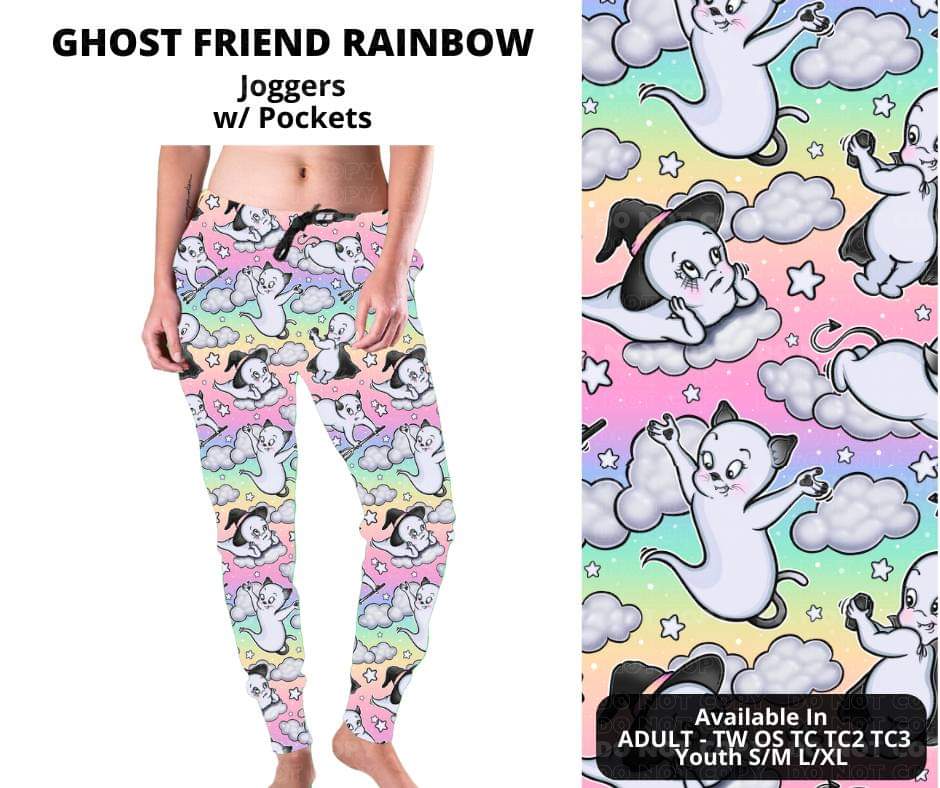 Ghost Friend Rainbow Joggers