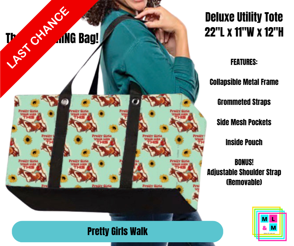 Pretty Girls Collapsible Tote